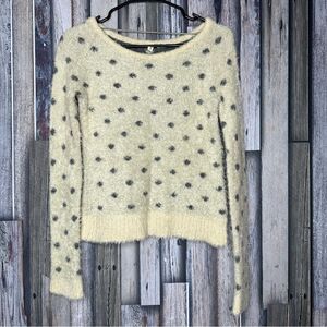 🔸BUNDLE ONLY🔸|EUC| MOTH {Anthropologie} Wool Blend Polka Dot Crewneck Sweater